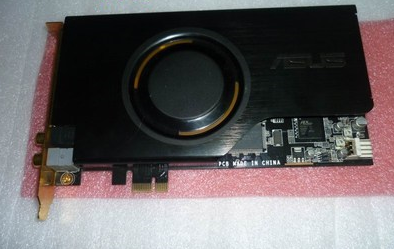 华硕xonar d2x顶级声卡 pci-e 1x 7.1声卡 带光纤游戏音乐卡!