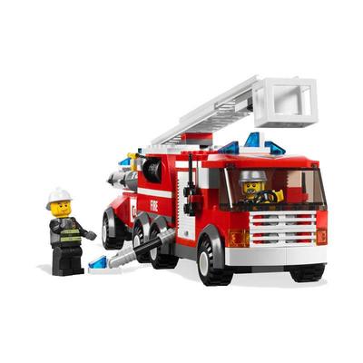 lego乐高积木玩具 城市city 消防车 l7239 绝版
