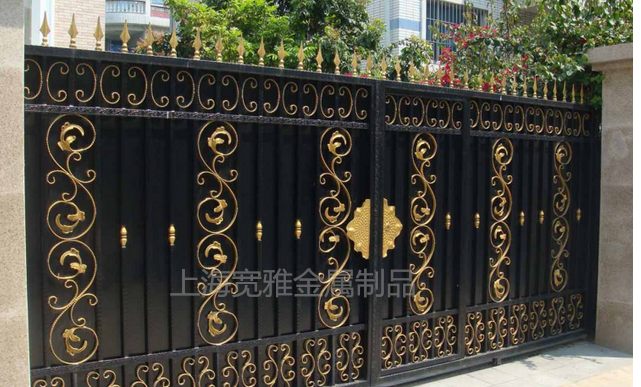 铁艺大门锻造门庭院门入户门铁门防盗门围栏护栏门花园别墅欧式门