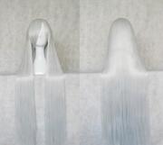 taobao agent 万用银白色100cm杀生丸沈王爷K安娜雪女银仙长直发1米cosplay假发