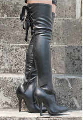 大腿靴 女王价格_大腿靴 女王图片