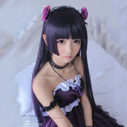 taobao agent cosplay假发 我的妹妹不可能那么可爱 五更琉璃/黑猫cos假发现货