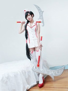 taobao agent 英雄联盟 LOL 性感实习护士阿卡丽 cosplay服装定做