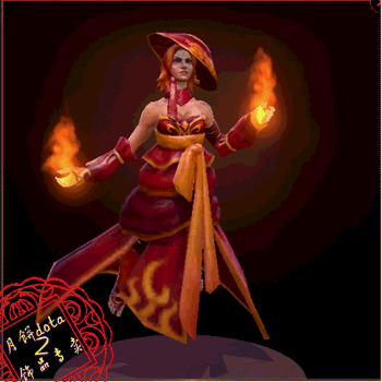 莉娜动态图 惠-元珍派动漫