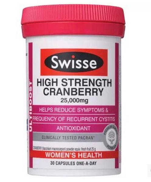 swisse ultiboost high strength cranberry