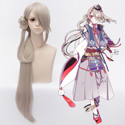 taobao agent 【cosplay王国】刀剑乱舞 今剑今剣 角色款藕灰色cosplay假发