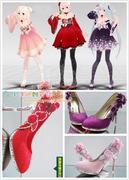 taobao agent v家 初音 miku 巡音 luka 玲 rin 极乐净土 cosplay鞋子单鞋