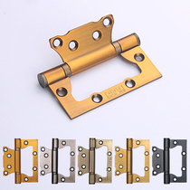 4-inch primary-secondary hinge mute hinge bearing house door primary-secondary foldout thickened free of notched stainless steel loose-leaf