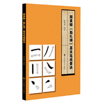 Key points of basic strokes in Yan Zhenqing's Qin Li Bei