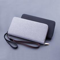 Canvas Handheld bag Mens length Zip Wallet available for mobile phone Handbags Business Leisure 2021 New Oxford Bub