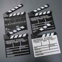 Film shooting field scoreboard director Kaipping professional slapping board props photoshoot photo-taking director board decorative swing piece