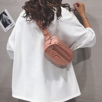  Chest bag female 2021 new Oxford cloth female bag oblique cross-wild casual nylon cloth trendy fashion messenger bag waist bag female