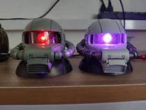  Touch switch movable eye USB charging tie ancient head 88 DIY plus lighting material Non-OEM finished product