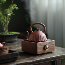 Tea ceremony electric pottery stove boiling tea boiling water pottery pot kung fu tea set special silent small tea boiling machine boiling tea stove boiling kettle