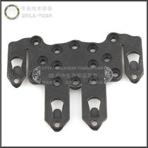 Promotional tactics outdoor protection survival equipment MOLLE chest hanging hanging outdoor tactical vest Black