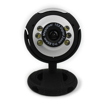 0308 six-lamp HD camera built-in microphone with wire control lamp network class with night vision function