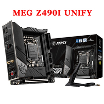 MSI MSI MEG Z490I UNIFY desktop computer e-sports game mini ITX small board Z490 motherboard