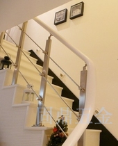 According to the meter special sale stair handrails wear brushed simple side fence Villa guardrail stainless steel railing handrails