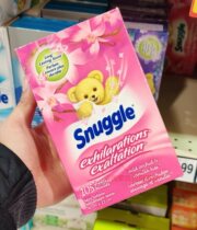  Canada imported Snuggle fragrant paper Clothes supple paper to electrostatic dryer with 105 sheets in stock