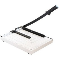 Del 8013 paper cutter paper knife steel B4 paper cutter steel paper cutter 380 * 300mm