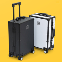 Luggage male suitcase small boarding luggage 20 inch 240000 to the wheel lockbox sturdy aluminum frame trolley female