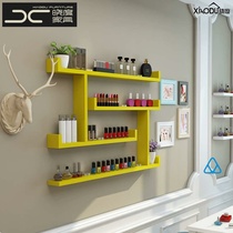 Display rack Cosmetics nail shop nail polish shelf Wall wall rack creative partition shelf