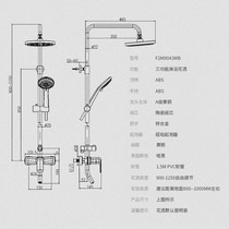 Faenza multi-function shower F4M8817