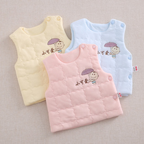 Spring autumn and winter baby belly vests cotton warm newborn men and women Baby small vest wear waistcoat