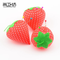 Strawberry pin bag Wrist pin device Needle stick needle pin ball DIY hand tool Embroidery pin ball needle holder