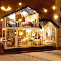 Music box music box sky city villa best friend creative wedding diy handmade birthday gift girl