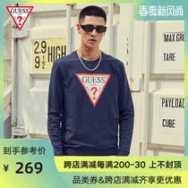 Guess men's solid inverted triangle logo bodysuit-m92q08k6zs0
