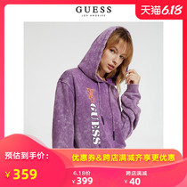 Guess88rising women's solid letter printed sweater-w93q08k9me0