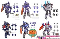 (Ao Feng) NA H23 primary color crazy King H24 Bai Wei small proportion shocked the Sky G1 animation series