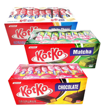 KotKo chocolate sandwich wafer 330g box matcha flavor cocoa butter substitute cookies afternoon tea snack snacks