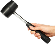 British supermarket hammer rubber hammer ceramic tile outdoor accessories non-slip handle soft rubber hammer car turn over hammer