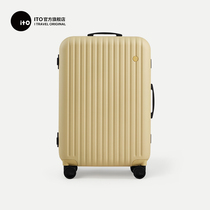 (Healing new color) ito luggage female trolley case Family aluminum frame case universal wheel suitcase