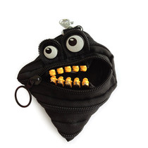 Israel zipit a zipped bag creative fashion cute gift little monster zero wallet key bag