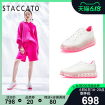 Simatu 2020 spring new white shoes fashion casual Street Photo sports shoes jelly shoes women 9qr01am0