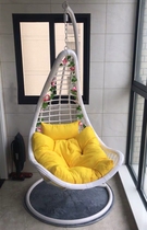 Hangbasket swing home small hanging chair rattan chair rocking basket chair indoor balcony lazy single hammock rocking chair