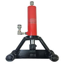 32 Portable hydraulic bending machine Electric bending foot switch dual-circuit pumping station construction good helper flexible