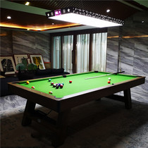 Billiard Table Standard Type Retro Style Chinese Black Octaamerican Nine Ball Table Meeting Table Tennis Table Tennis Table Three-in-one