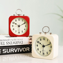 Simple small alarm clock for children girls students can hang creative new 2021 get up artifact boy mute
