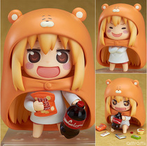 Dried fish girl, dry girl, small buried hand, buried in soil, Q version of clay man anime doll, blind box decoration, cute model