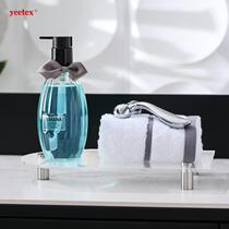 Light luxury model room bathroom decoration toilet decoration bathroom exhibition hall bathroom cabinet tray washing and bottling