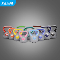Kettlebell fitness womens mens home competitive kettlebell ball lifting pot dumbbell Arm muscle fitness equipment Hip shaping