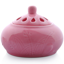 Ceramic electronic constant temperature aromatherapy oven essential oil stove plug-in aromatherapy lamp silent incense burner