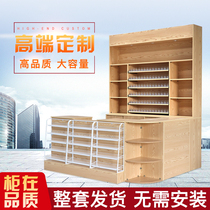 Convenience store supermarket tobacco and wine cabinet cashier combination shop cashier display cabinet supermarket cashier counter