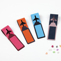 Nacai baggage tags travel aircraft luggage check-in plates business trip identification plates portable check-in pendants anti-loss