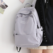NR Sen series wild large-capacity backpack female Korean fashion middle school student school bag female college student backpack female double shoulder