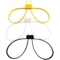 Short Restraint Strap Disposable Seal American ASP folding cable tie self-locking nylon cable tie plastic banding strap